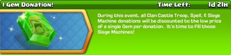 1 gem donation banner